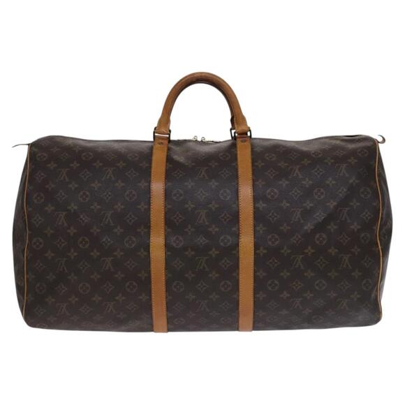 LOUIS VUITTON Monogram Keepall 60 Boston Bag M41422 - Picture 2 of 16